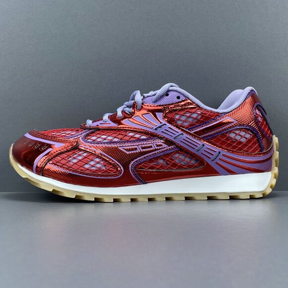 Bottega Veneta Orbit Red&Purple Sneaker Technical fabric Unisex - Picture 13 of 13